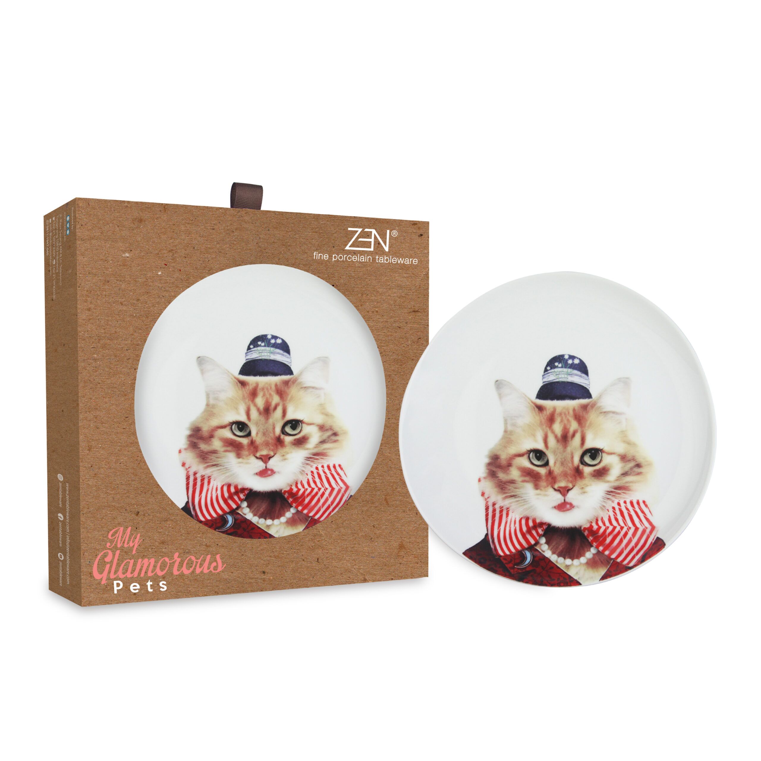 MY GLAM PET – PLATE STYLISH CAT B