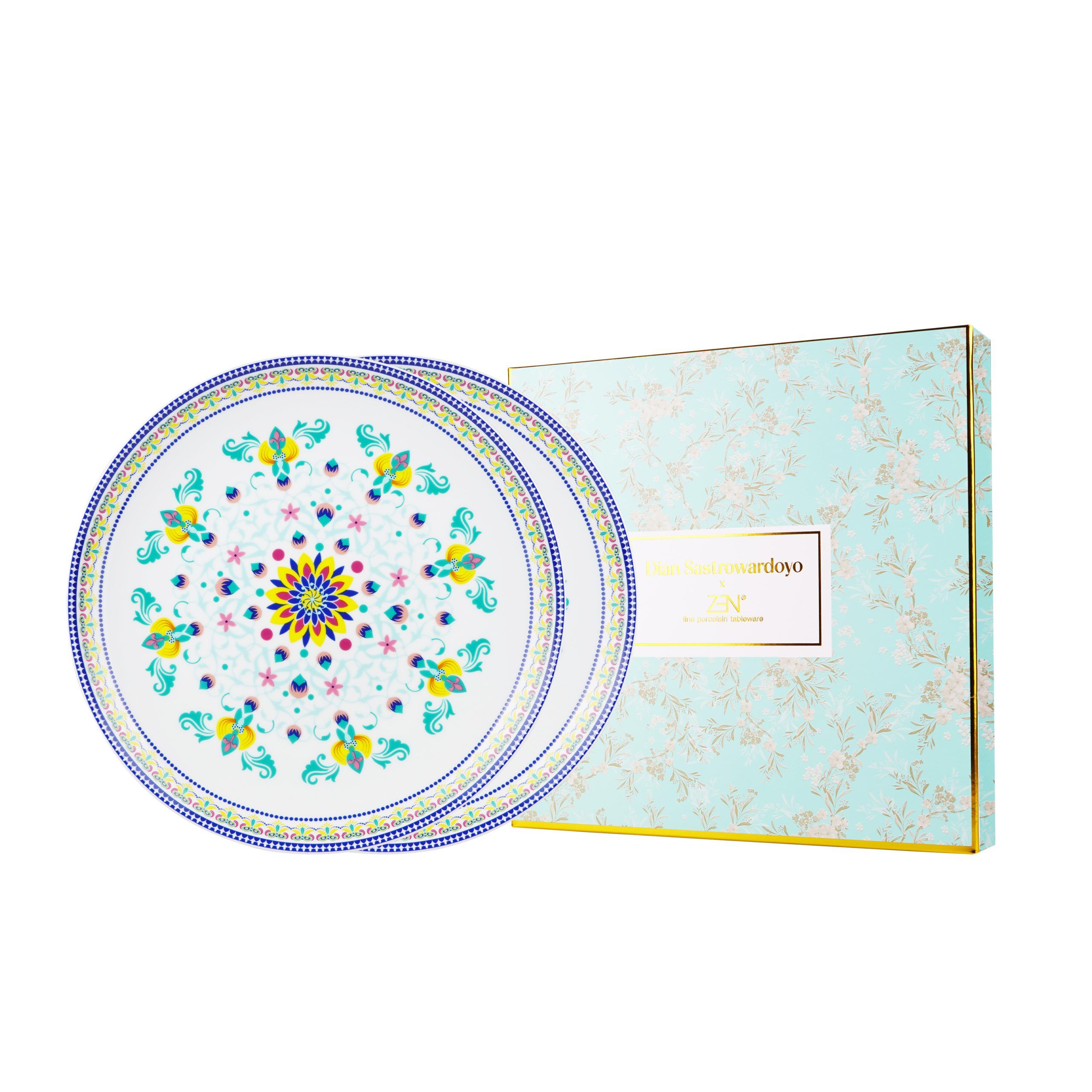 W BOX - DINNER PLATE - BLUE